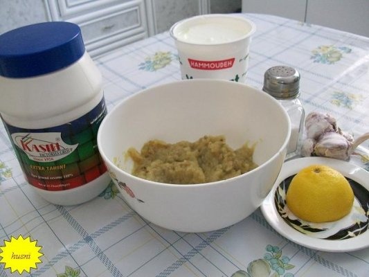 Salata de vinete (specific arab)