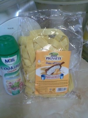 PAPPARDELLE CU SOS DE SPANAC