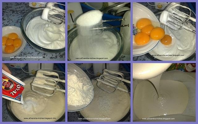 Prajitura cu biscuiti si crema de vanilie