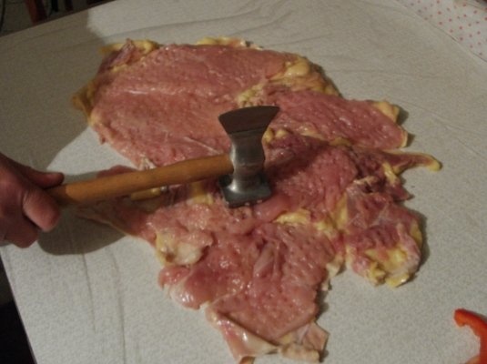 Rulada din piept de gaina