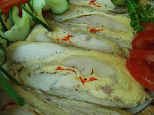 Rulada din piept de gaina