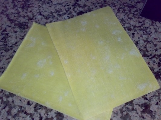 Maltagliate cu dovlecei si fructe de mare