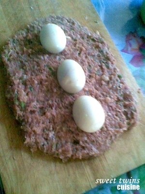 Rulada de carne cu ou