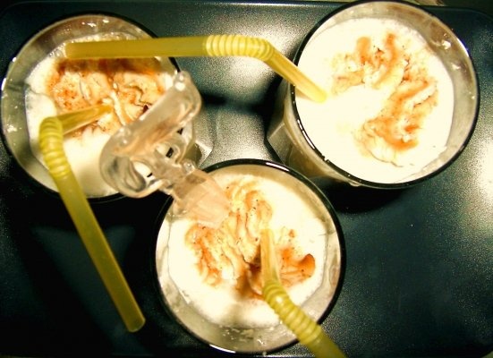 Whisky-Biscuit Milkshake