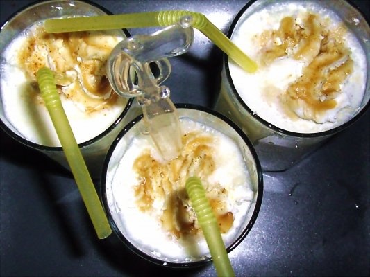 Whisky-Biscuit Milkshake