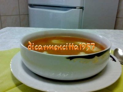 Ciorba de perisoare.