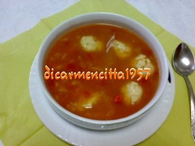 Ciorba de perisoare.