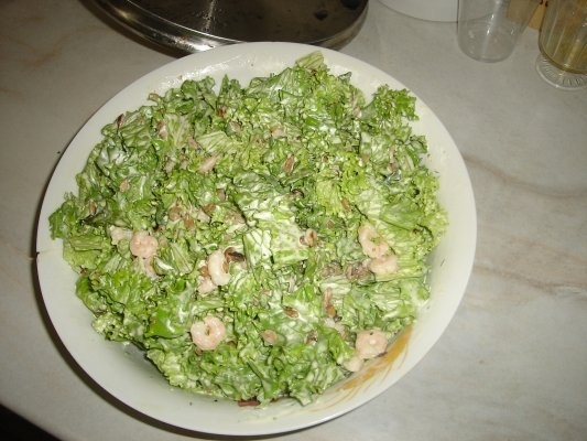 Salata creata cu creveti
