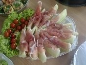 Prosciuto cu pepene galben