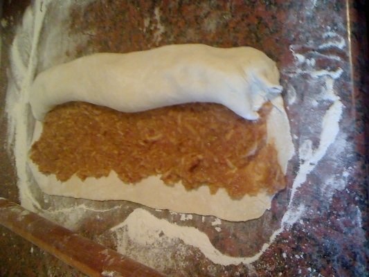 Placinta taraneasca cu mere