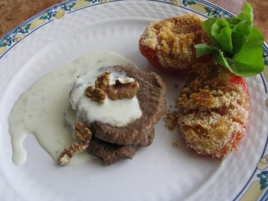 Turnedo cu gorgonzola