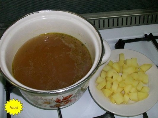 SUPA-CREMA DE CEAPA,IN CHIFLE