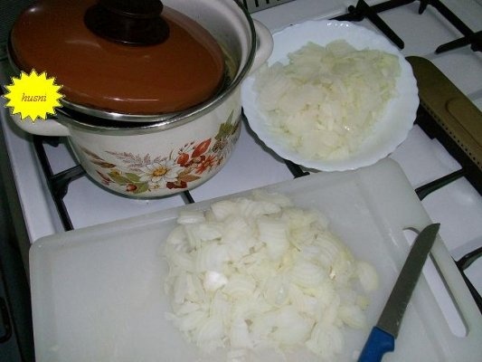 SUPA-CREMA DE CEAPA,IN CHIFLE