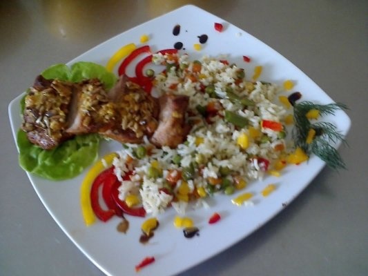 PULPE DE CURCAN IN CRUSTA SI OREZ MEXICAN