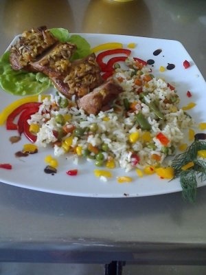 PULPE DE CURCAN IN CRUSTA SI OREZ MEXICAN