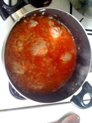 Tocanita de ceapa si carne fara cartofi