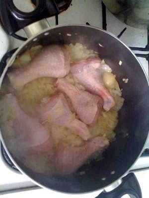 Tocanita de ceapa si carne fara cartofi