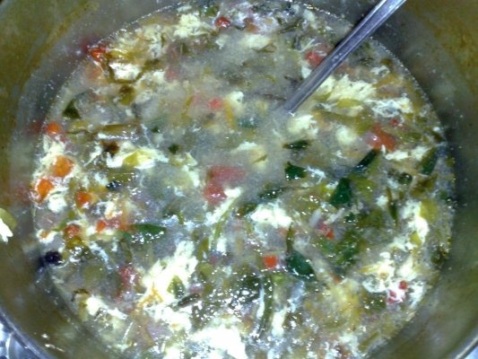 Ciorba de salata verde-reteta bunicii