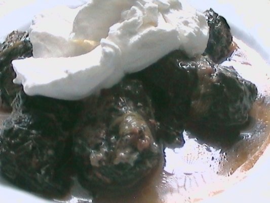 Sarmale in foi de stevie