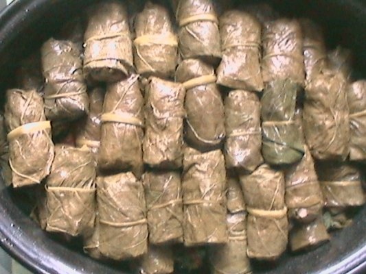 Sarmale in foi de stevie