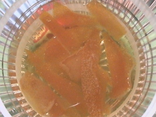 Dulceata  de coji de portocale