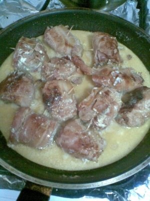 MUSCHIULET DE PORC INVELIT IN BACON