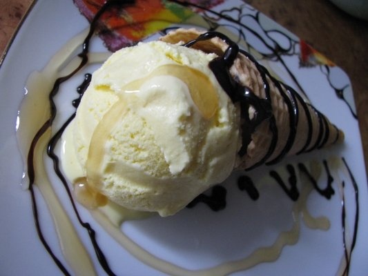 Inghetata de vanilie rapida si usoara