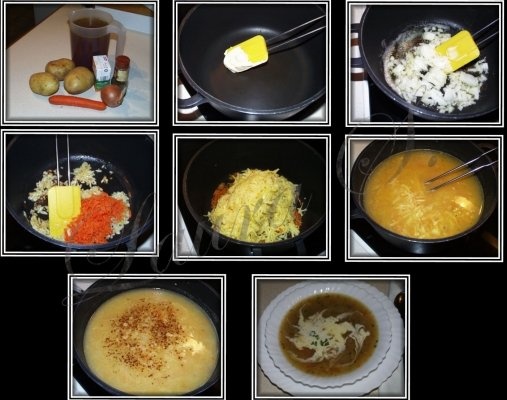 SUPA SIMPLA CU CARTOFI RAZALITI