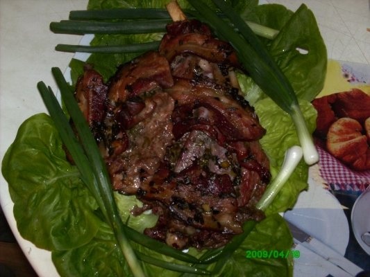 Pulpa de miel la cuptor