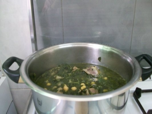 Mincare de spanac cu carne de miel(specific arab)