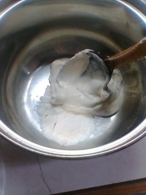 Peste cu sos de smantana