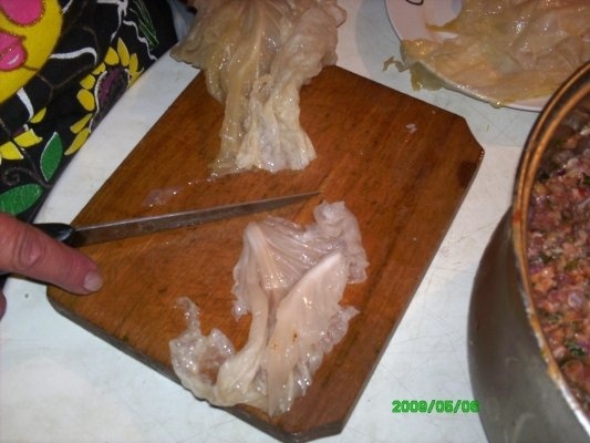 Sarmale din carne de pasare si vita