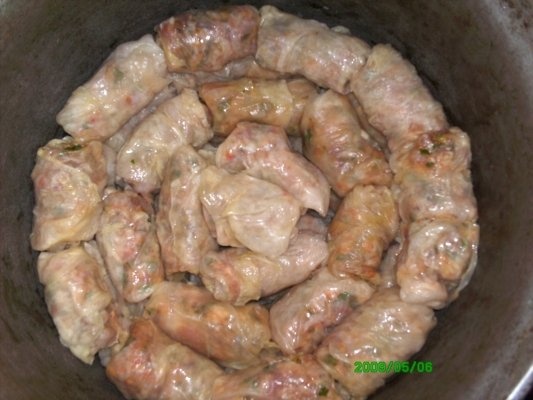 Sarmale din carne de pasare si vita