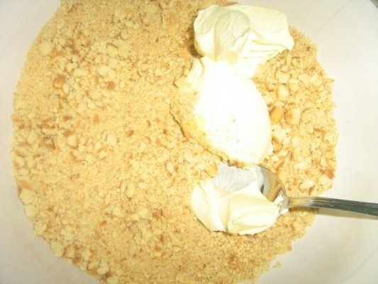 Prajitura dulce cu branza