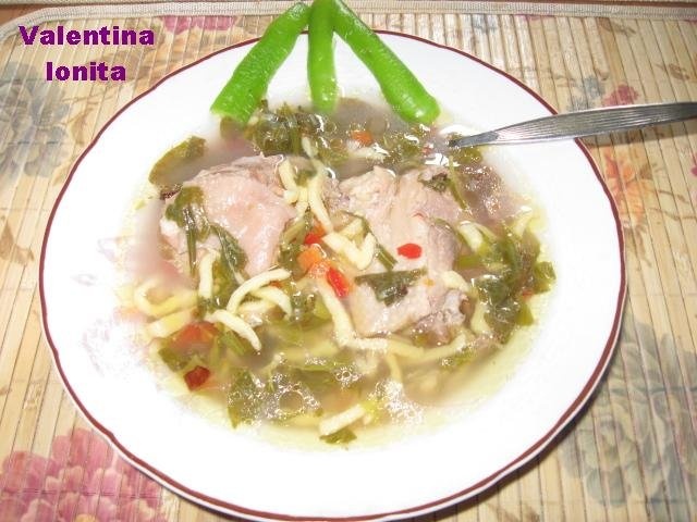 Bors de gaina cu loboda