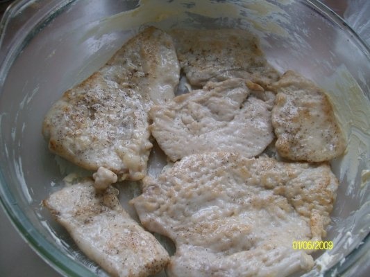 Piept de pui cu mango