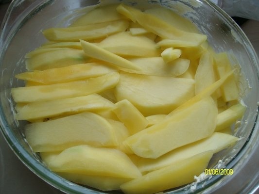 Piept de pui cu mango