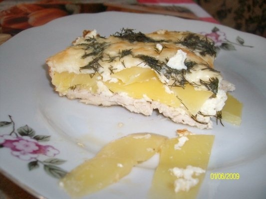 Piept de pui cu mango