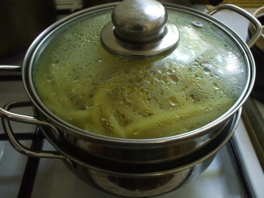 Fasole verde cu usturoi