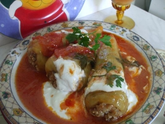 Ardei umpluti cu carne de manzat