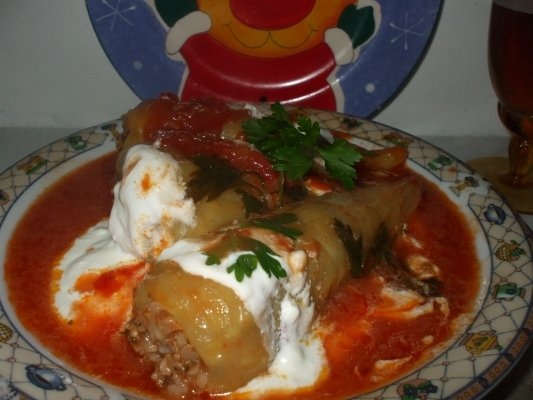 Ardei umpluti cu carne de manzat