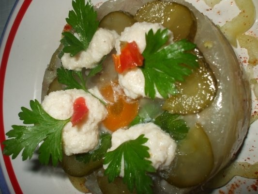 Piftie de curcan portionata