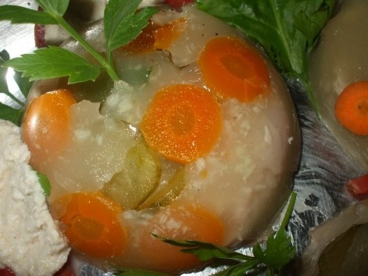 Piftie de curcan portionata