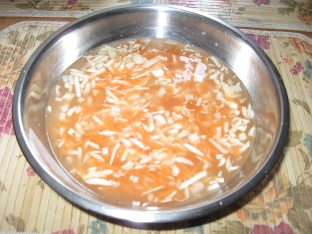 Ciorba sanatoasa preparata la rece