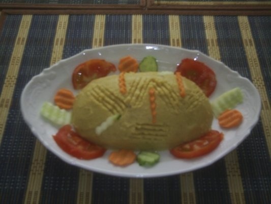 Piure (Pasta) din naut boabe uscate