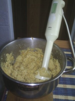 Piure (Pasta) din naut boabe uscate
