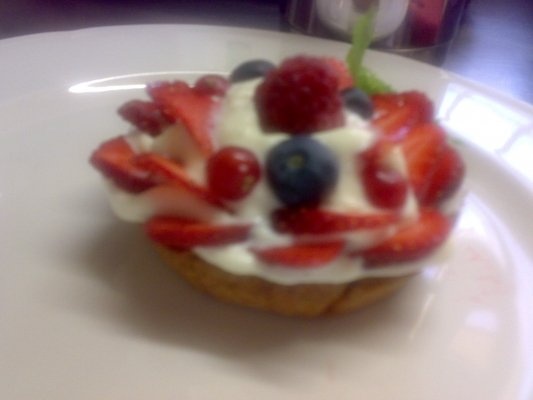 Cheesecake cu fructe