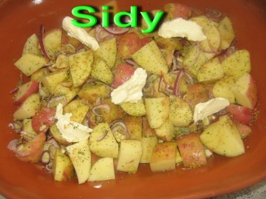 Pulpe in vas roman, cu cimbru si cu vin