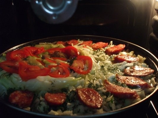 Sarmalute de curcan in cuib de varza dulce