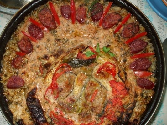 Sarmalute de curcan in cuib de varza dulce